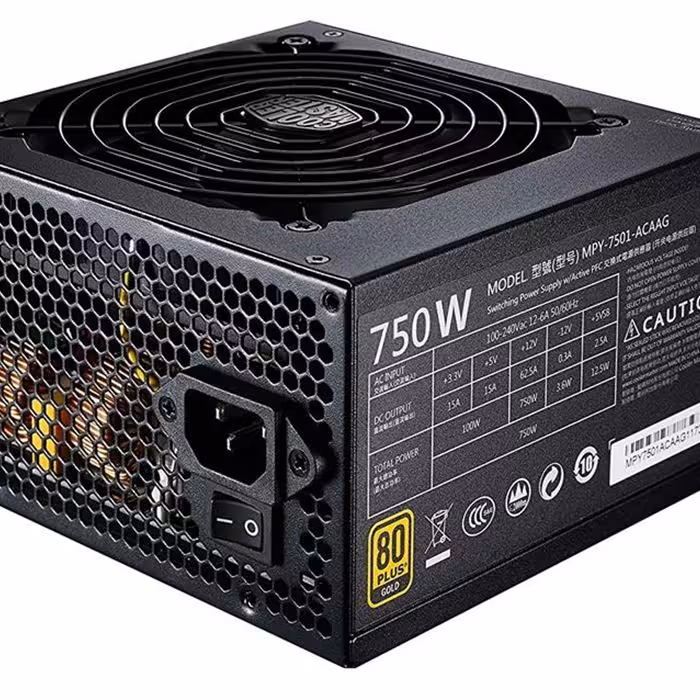 پاور کولرمستر مدل ام دبلیو ای گلد با توان 750 وات