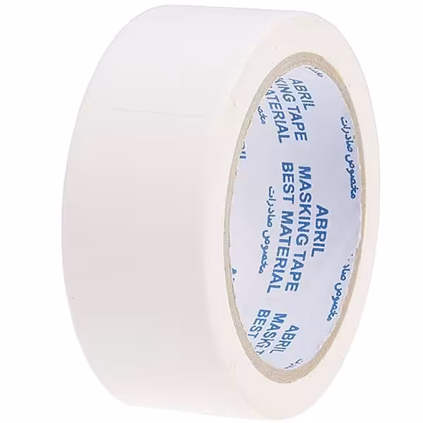 نوار چسب کاغذی آبریل پهنای 4 سانتی متر ABRIL