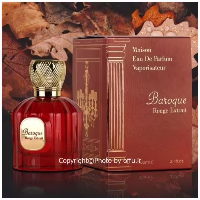 ادو پرفیوم اسپرت الحمبرا مدل باروک روژ اکسترایت ALHAMBRA Baroque Rouge Extrait