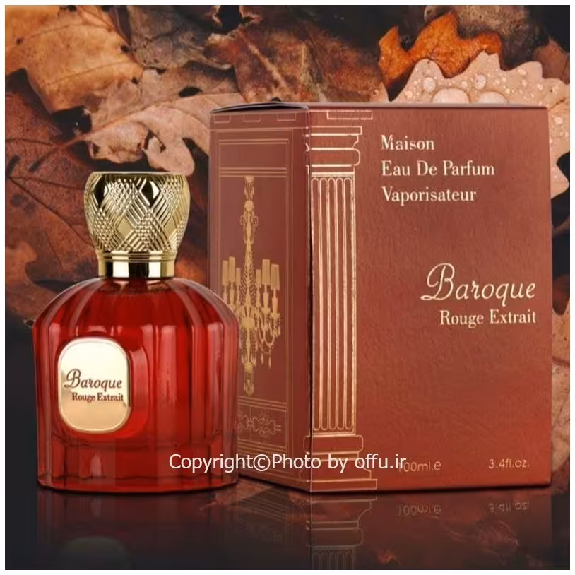 ادو پرفیوم اسپرت الحمبرا مدل باروک روژ اکسترایت ALHAMBRA Baroque Rouge Extrait