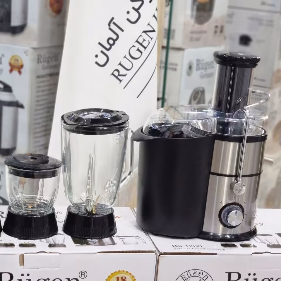 آبمیوه گیری 4 کاره روگن مدل Ru-1230ساخت کشور آلمان