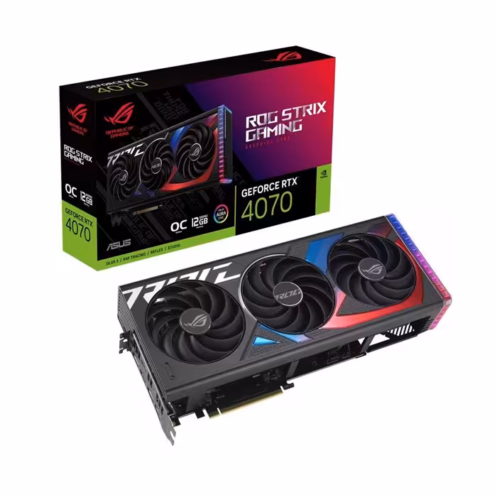 کارت گرافیک ایسوس ASUS ROG STRIX RTX 4070 O12G