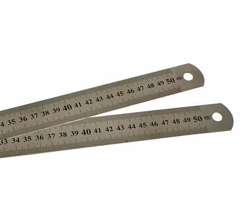 خط کش فلزی 50 سانتیمتر