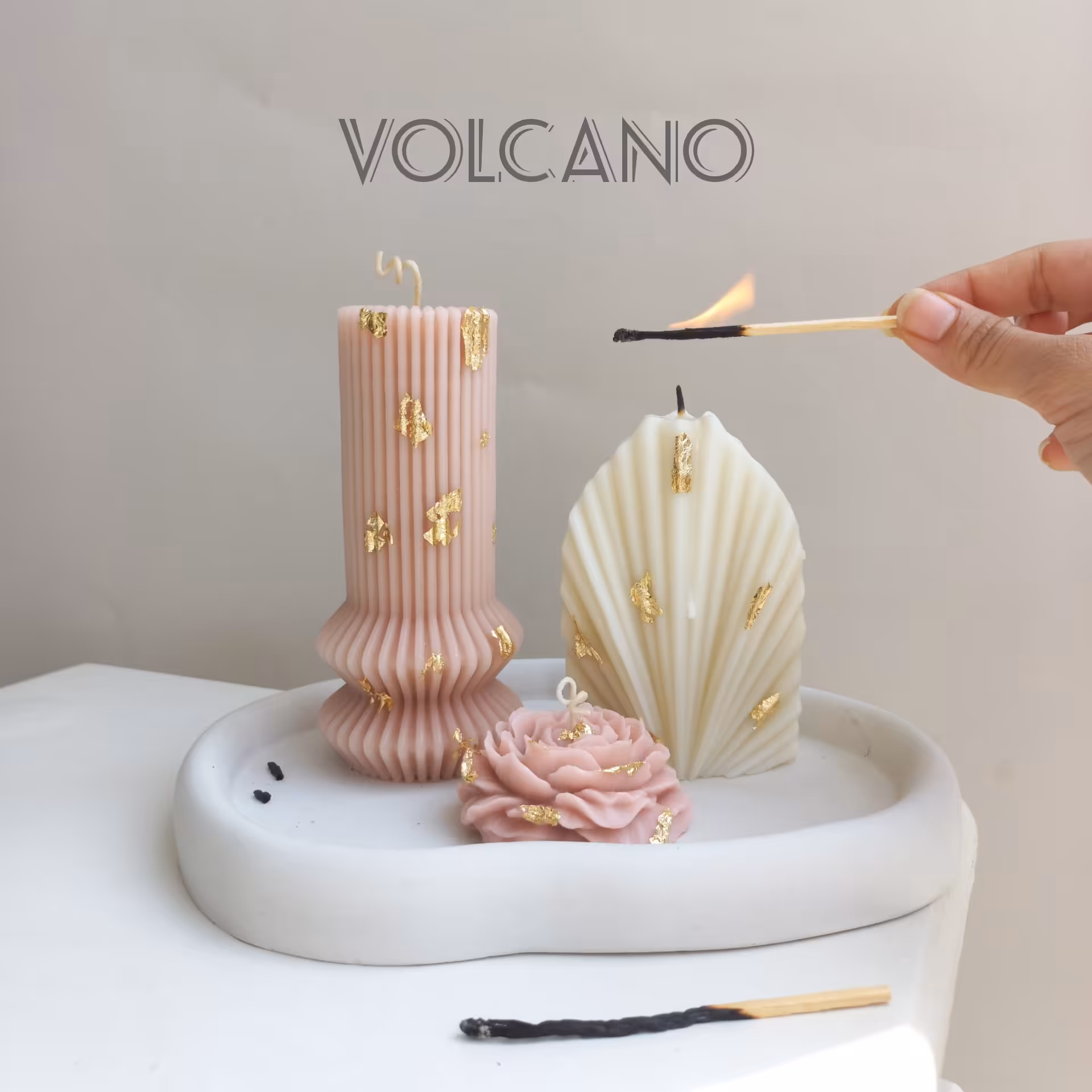 ست شمع مناسب دکوراسیون منزل برای میز و کنسول و میزآرایش گزینه ی مناسب برای کادو