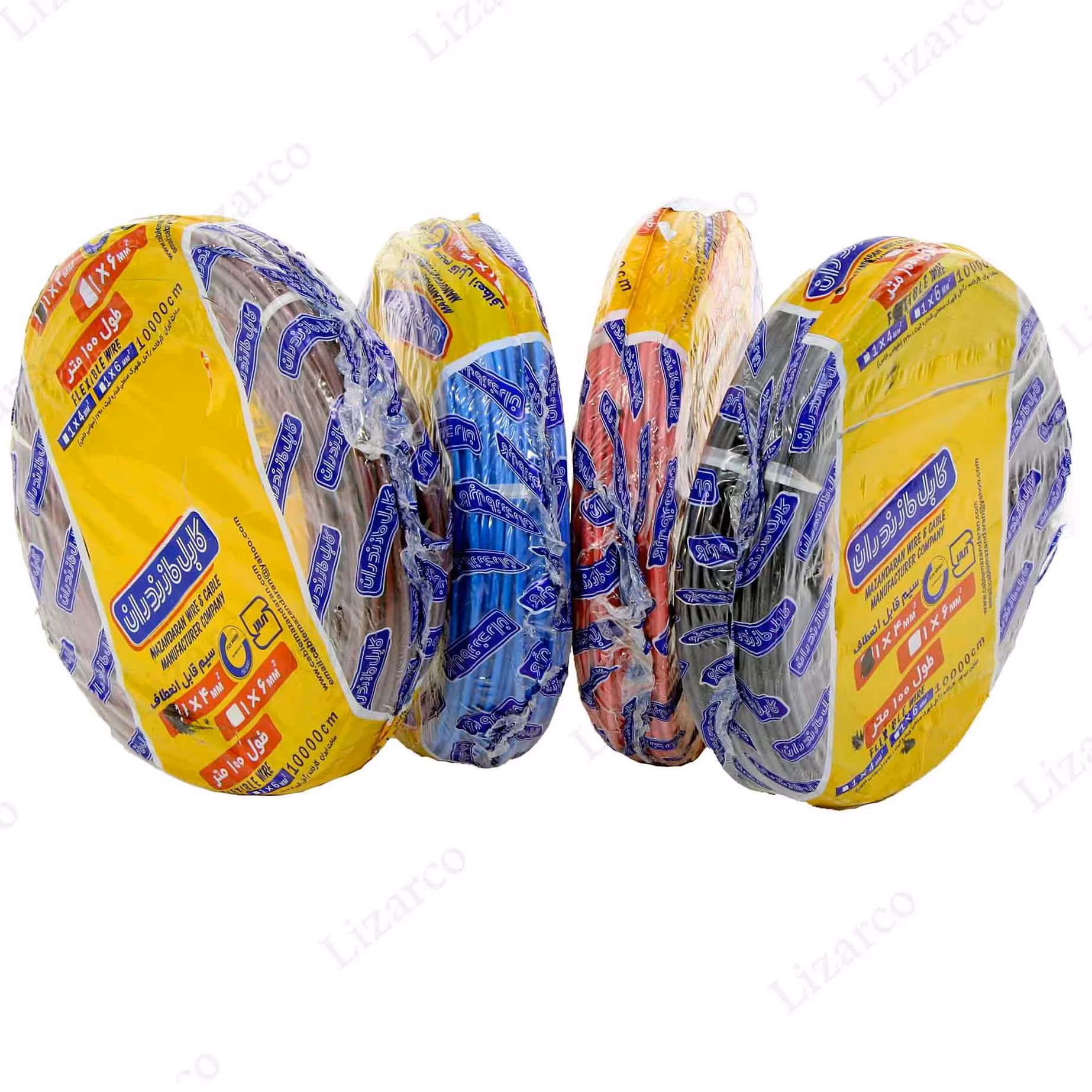 سیم 6 افشان مازندران  حلقه 100 متری 