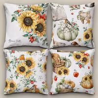 کاور کوسن مخمل مبلی ست گل آفتابگردون (پسکرایه هزینه ارسال با مشتری توضیحات مهم)