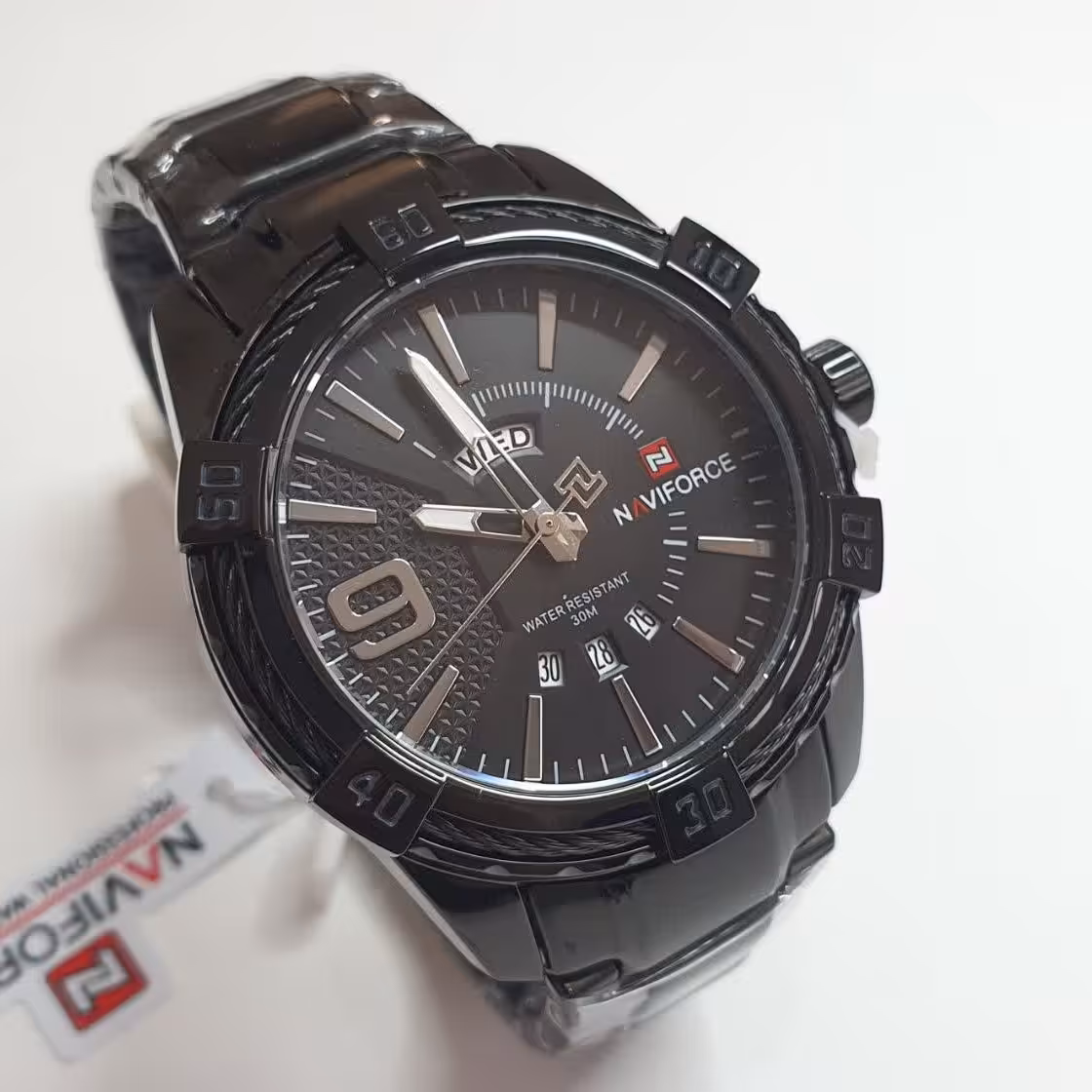 ساعت مچی اورجینال مردانه ناویفورس شیشه ضد خش Naviforce 