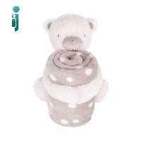 ‫پتو و عروسک کیکابو مدل‬ ‫kikkaboo My Teddy‬