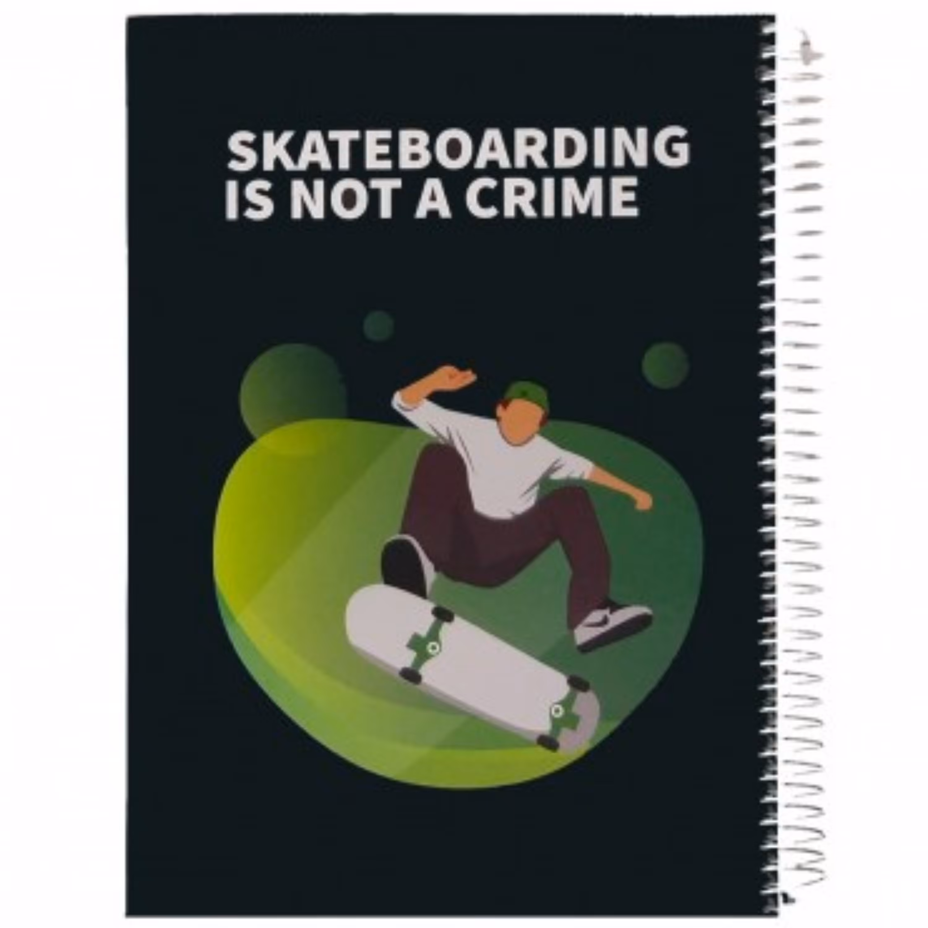 دفتر سیمی جلد سخت پاپکو 100 برگ کد PN-617002