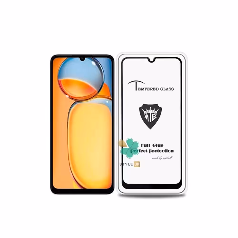 گلس گوشی میتوبل تمام صفحه مناسب Xiaomi Redmi 13C