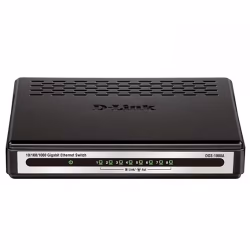 سوییچ 8 پورت دی-لینک مدل DES-1008A