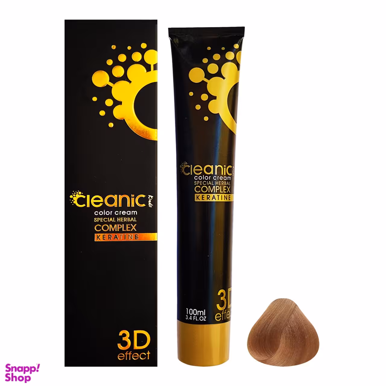 رنگ مو کلینیک کیندی (Cleanic Kindii) شماره 8.77 رنگ بلوند کاپوچینو روشن حجم 100 میلی‌لیتر