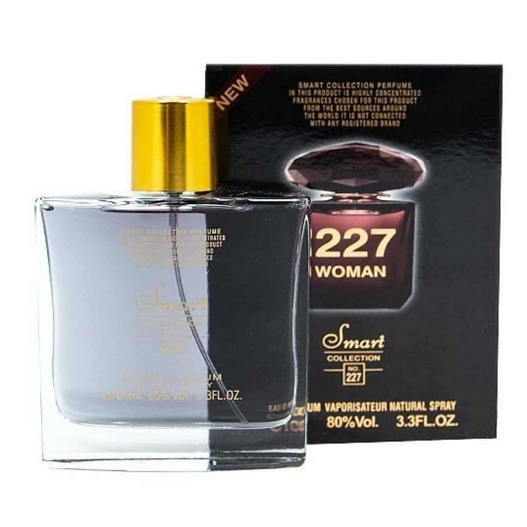 ادکلن 100 میل اسمارت کالکشن کد 227 ورساچه کریستال نویر زنانه
