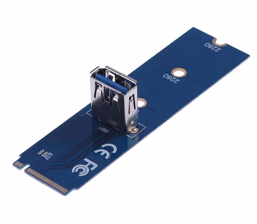کارت تبدیل M.2/NGFF به پورت USB 3.0