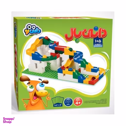 بازی ساختنی مدل دانی بال بسته 105 تکه