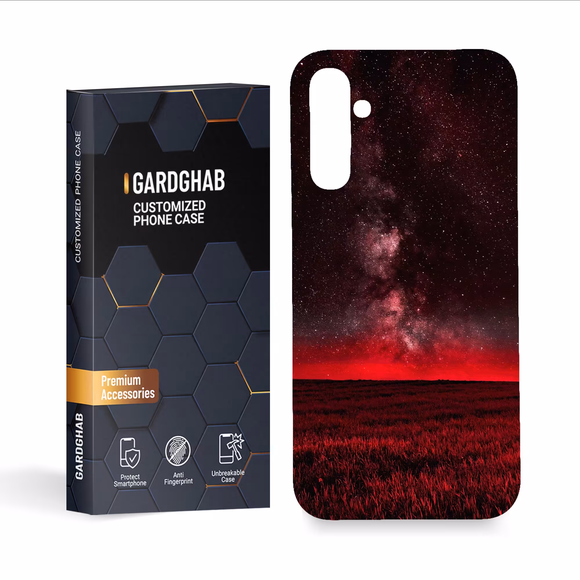 گارد قاب کاور طبیعت مدلg9123 مناسب برای گوشی موبایل سامسونگ a14 