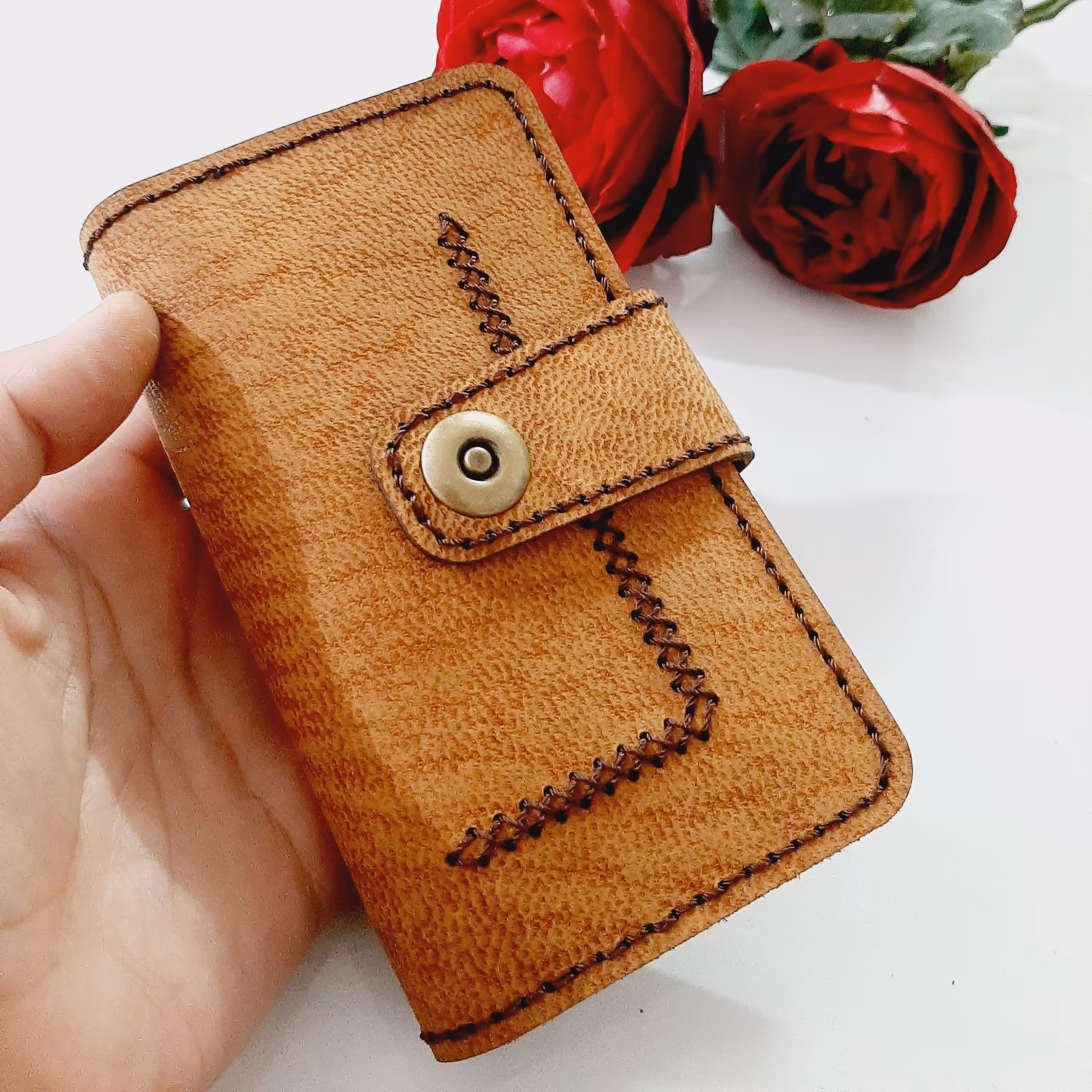 کیف کارتی چرم