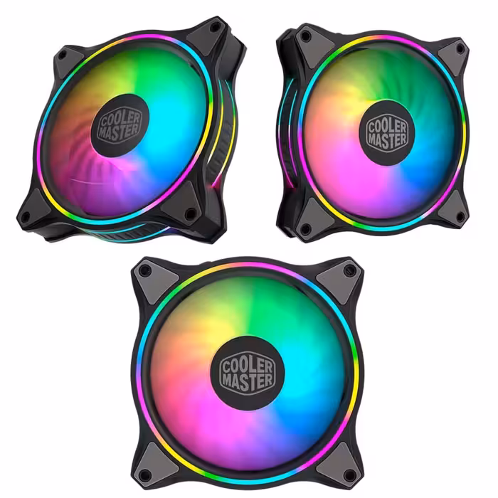 فن خنک‌کننده کولر مستر مدل Cooler Master MASTERFAN MF120 HALO 3IN1