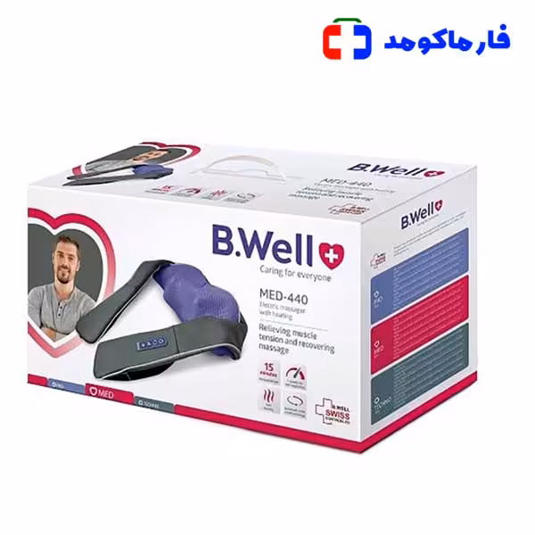 ماساژور شانه و گردن شیاتسو بی ول مدل MED-440