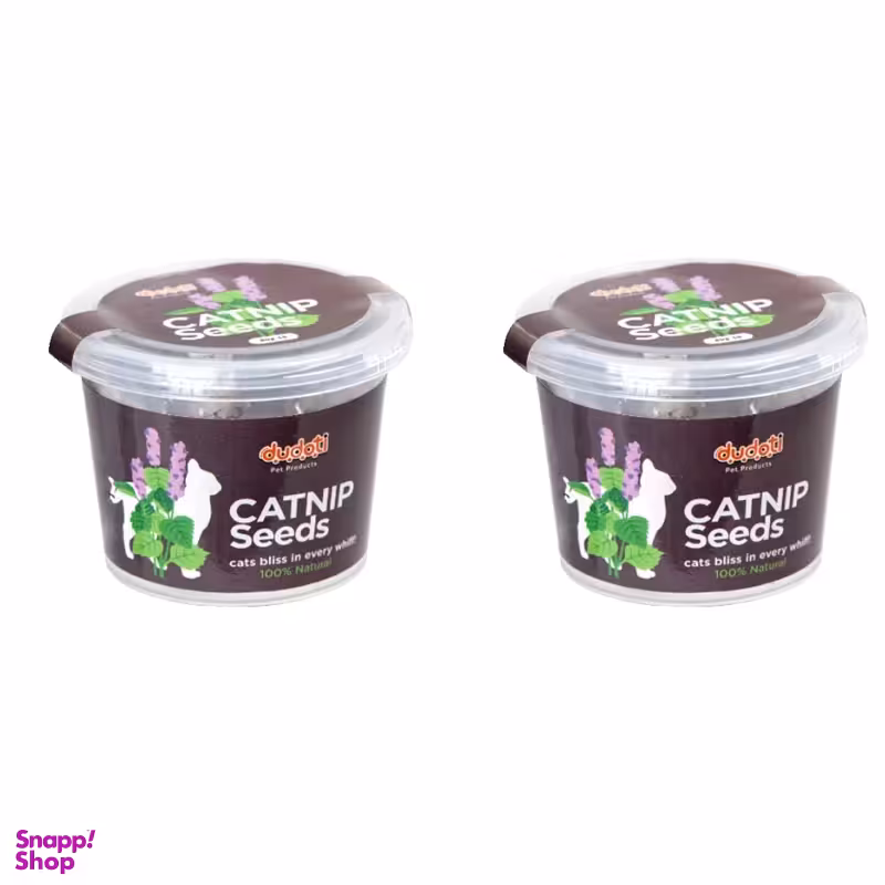 بذر علف گربه دودوتی مدل Catnip وزن 80 گرم مجموعه 2 عددی