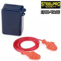 گوشی ایمنی ایرپلاگ سیلیکونی بند دار SteelPro Safety مدل Fit Basic (کد TRCE-1988
