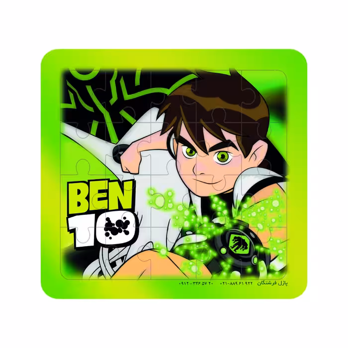 پازل 20 تکه خشتی طرح بن تن انتشارات فرشتگان