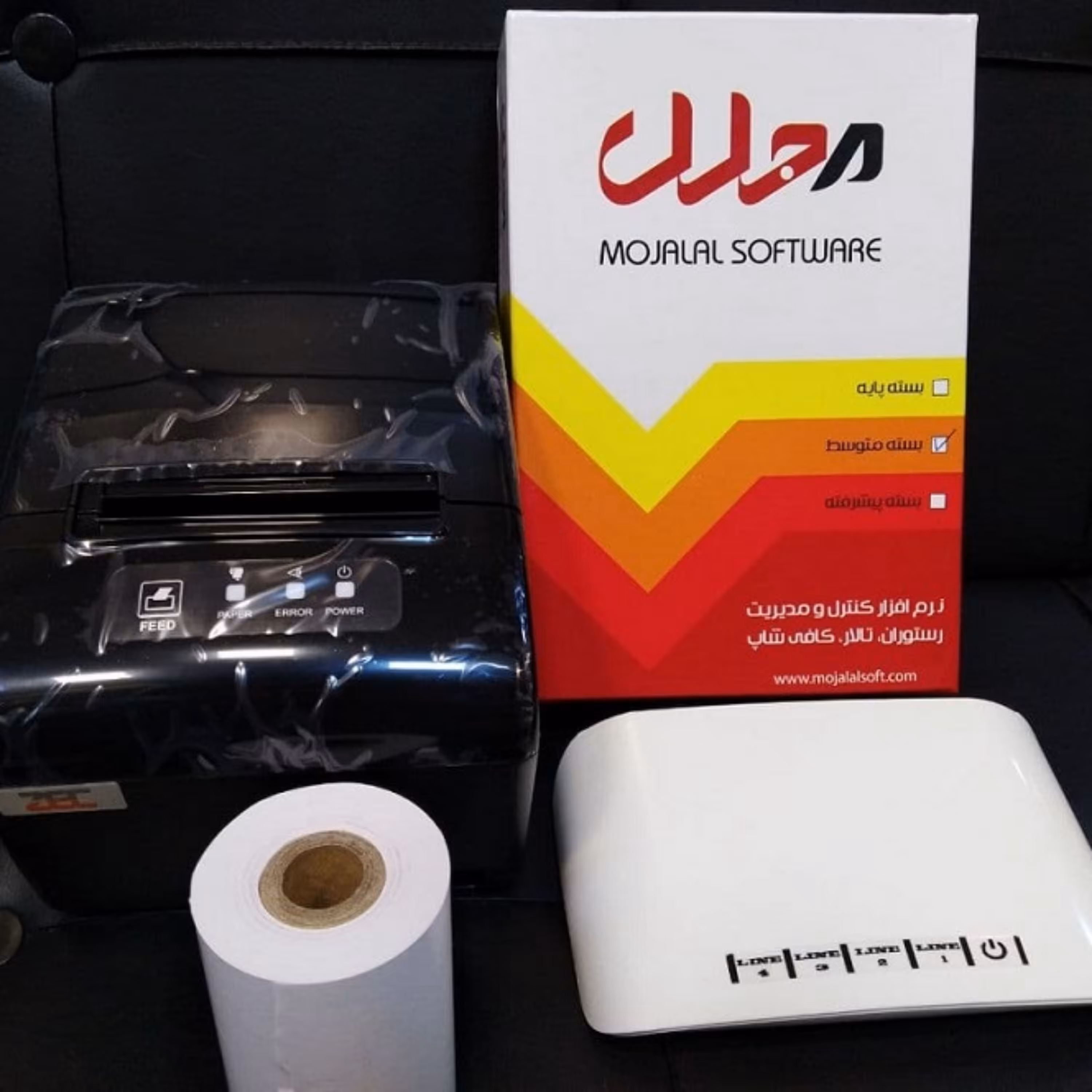 پک فیش پرینتر رستوران و ساندویچی و فست فود (متوسط)