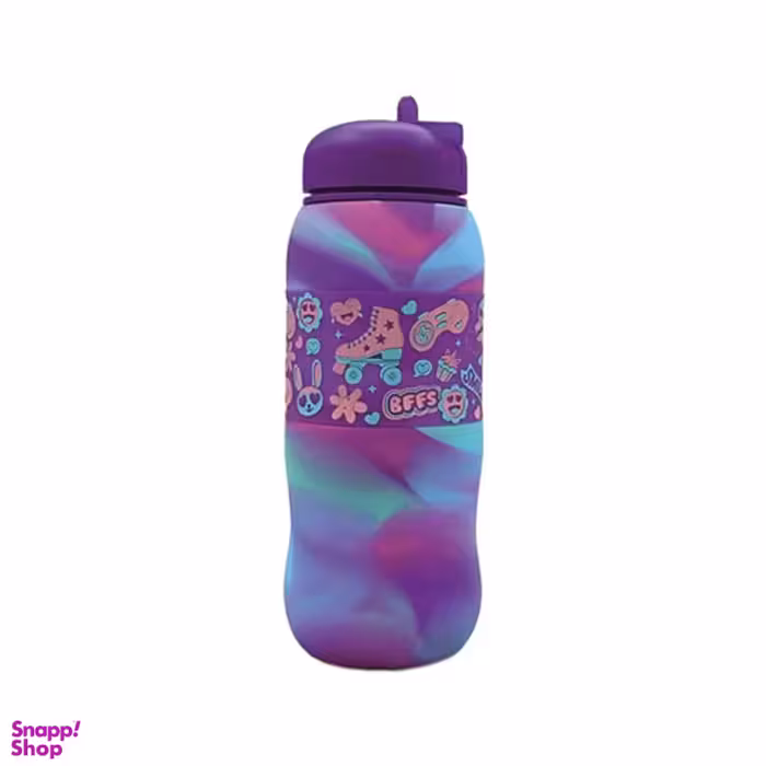 قمقمه اسکول فنس طرح اسکیت کد 9340 گنجایش 600 میلی لیتر