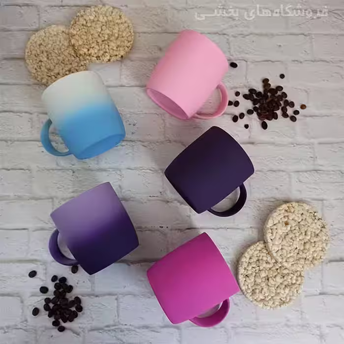 لیوان سرامیکی مدل شبرنگ