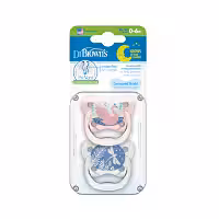 پستانک دو عددی 0-6 ماه مدلpv12007 دکتر براون dr brown