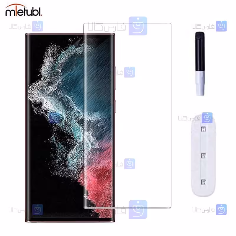 خرید گلس یو وی Samsung Galaxy S22 Ultra 5G از فارس کالا