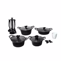 سرویس قابلمه 18 پارچه گرانیت پیلو مدل زندگی Pilau