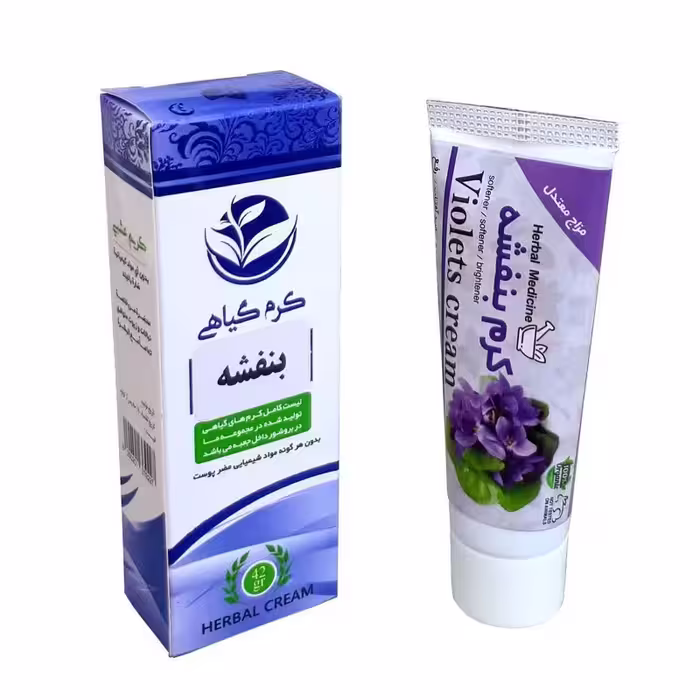 کرم بنفشه گیاهی دارونامه