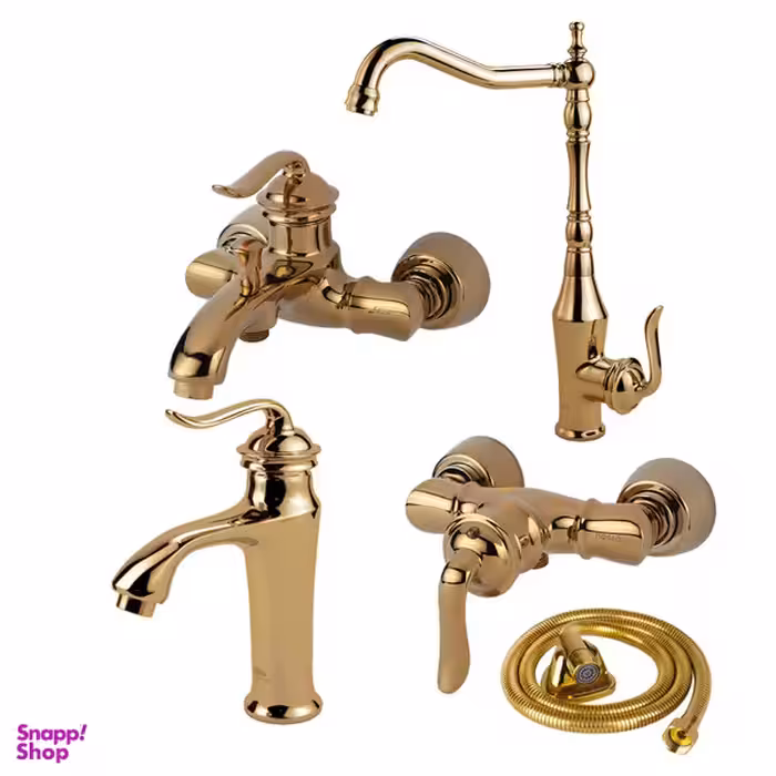 ست شیرآلات کسری مدل دانوب مجموعه 5 عددی