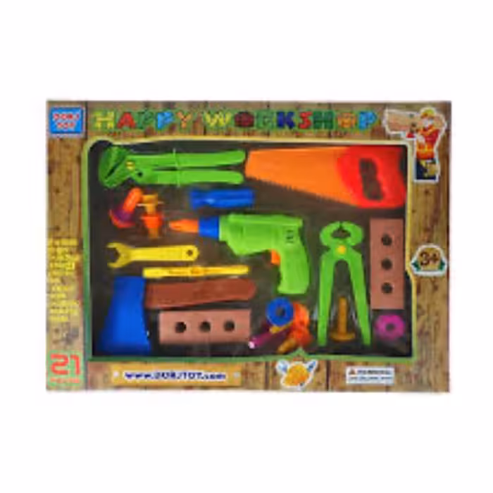 ست ابزار نجاری 21 قطعه جعبه ای