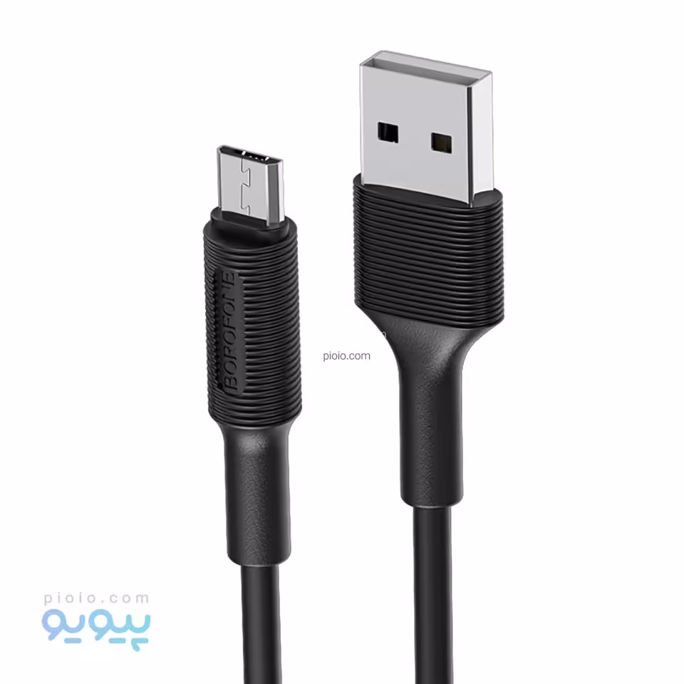 کابل تبدیل USB به microUSB بروفون مدل BX1 طول 1 متر