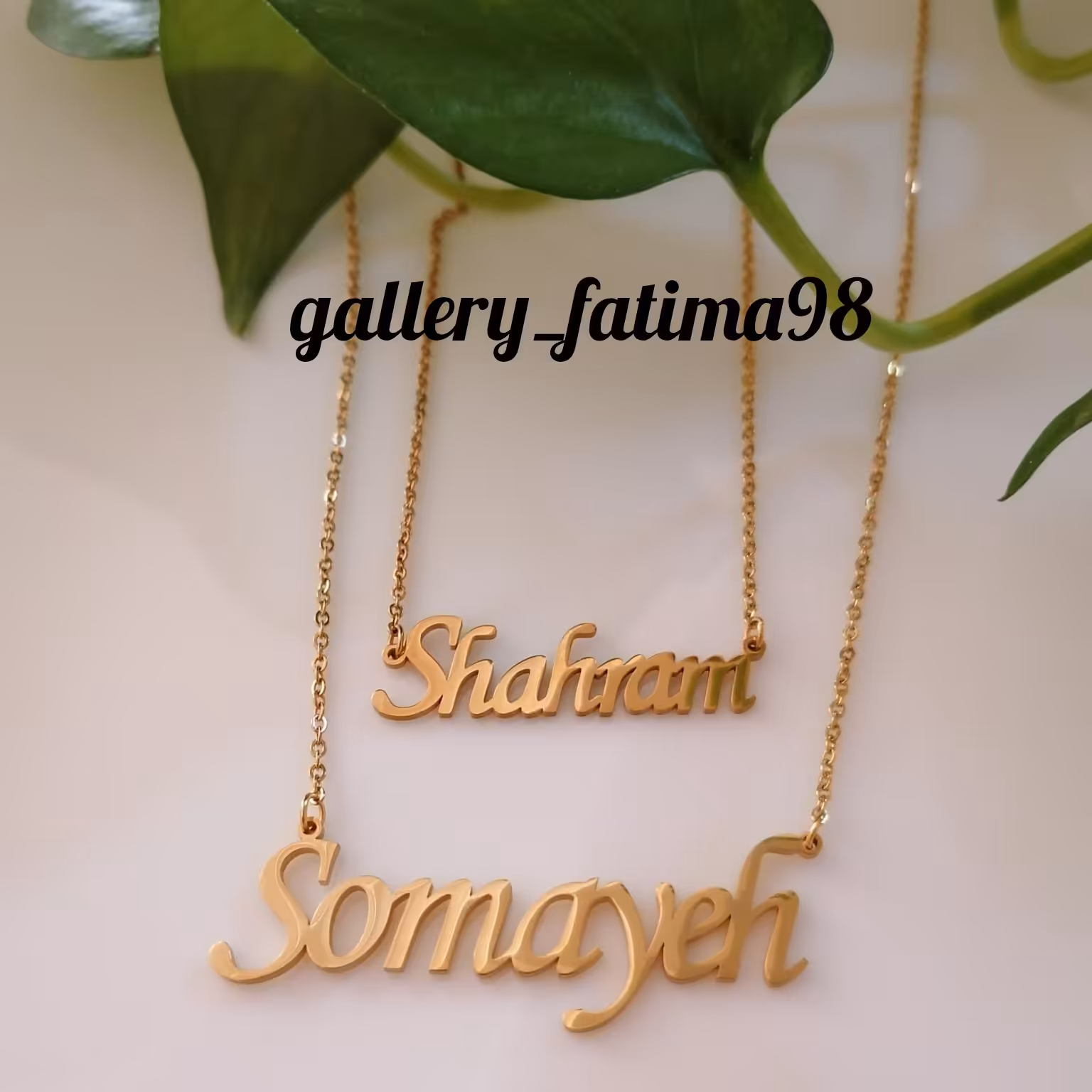 گردنبند اسم با کیفیت عالی 