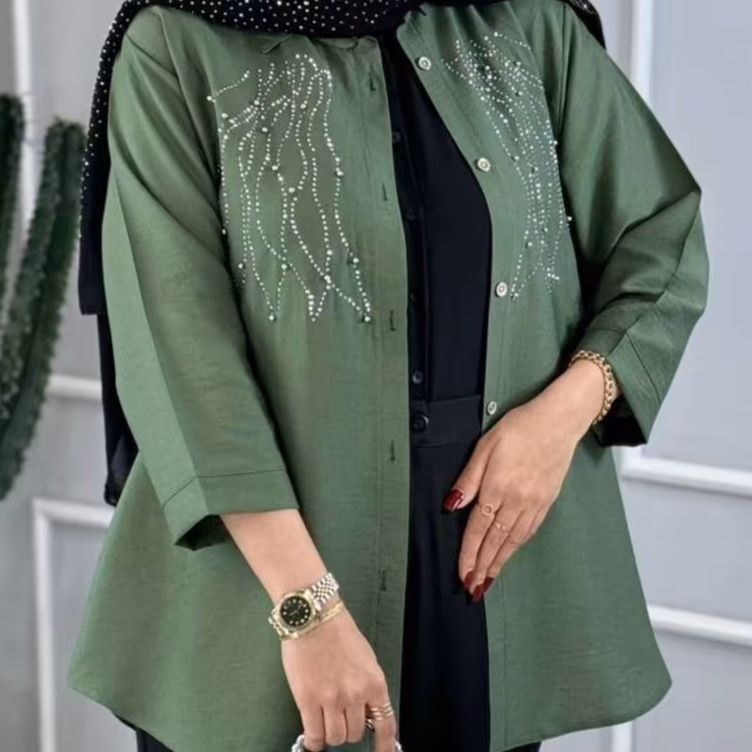 مانتو تابستانه زنانه بابوس مانتو زنانه تابستانه خنک شومیز مانتویی زنانه 