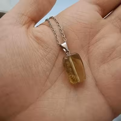 گردنبند کوارتز لیمویی یا لیمون 1و250