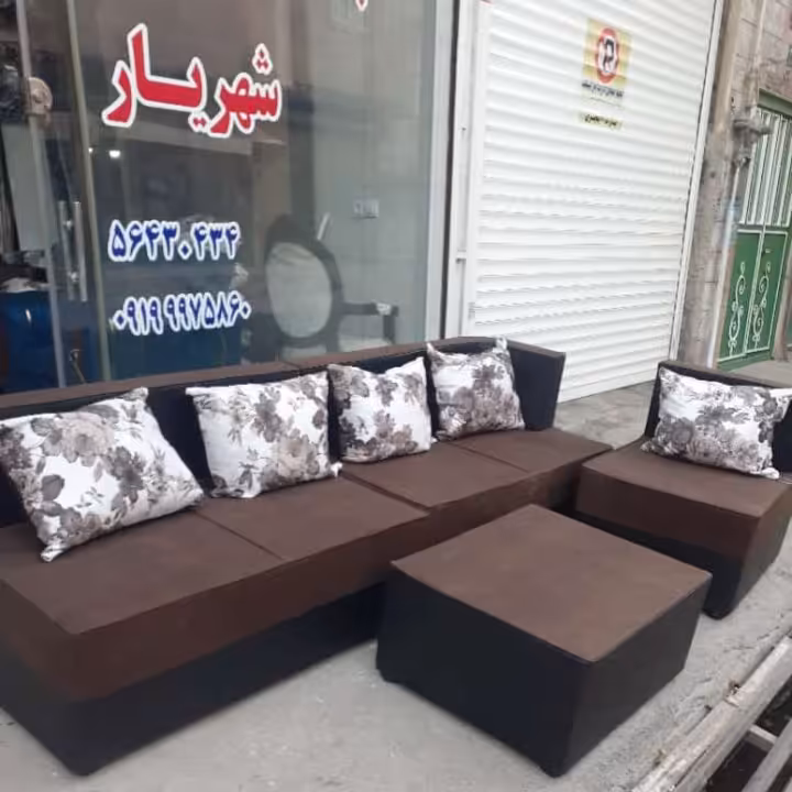 مبلمان ال کنج راحتی سنا (لطفا موجودی بگیرین )