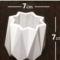 بیس خام گلدان لوتوس