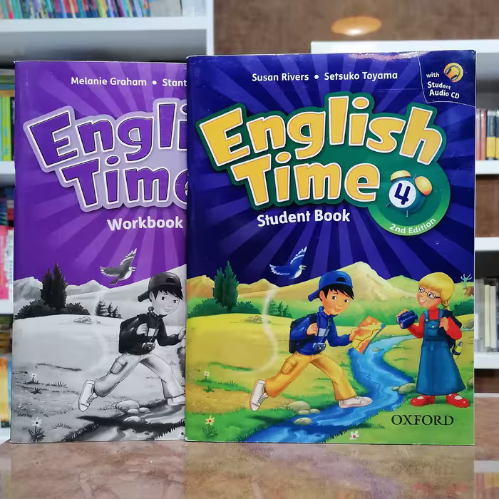 کتاب English Time 4 ویرایش دوم 