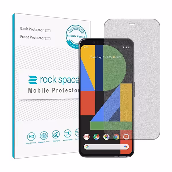 گلس گوگل Pixel 4 XL مدل نانو هیدروژل گیمینگ برند راک اسپیس کد3065S