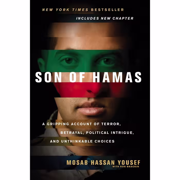 کتاب زبان اصلی Son of Hamas اثر Mosab Hassan Yousef and Ron Brackin