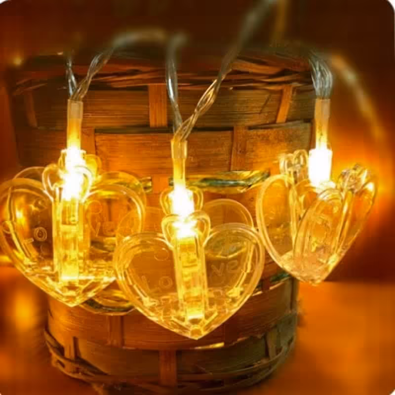 ریسه قلب گیره ای (پس کرایه)