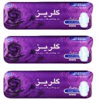 نوار بهداشتی گلریز مدل A10 سایز بزرگ مجموعه 3 عددی
