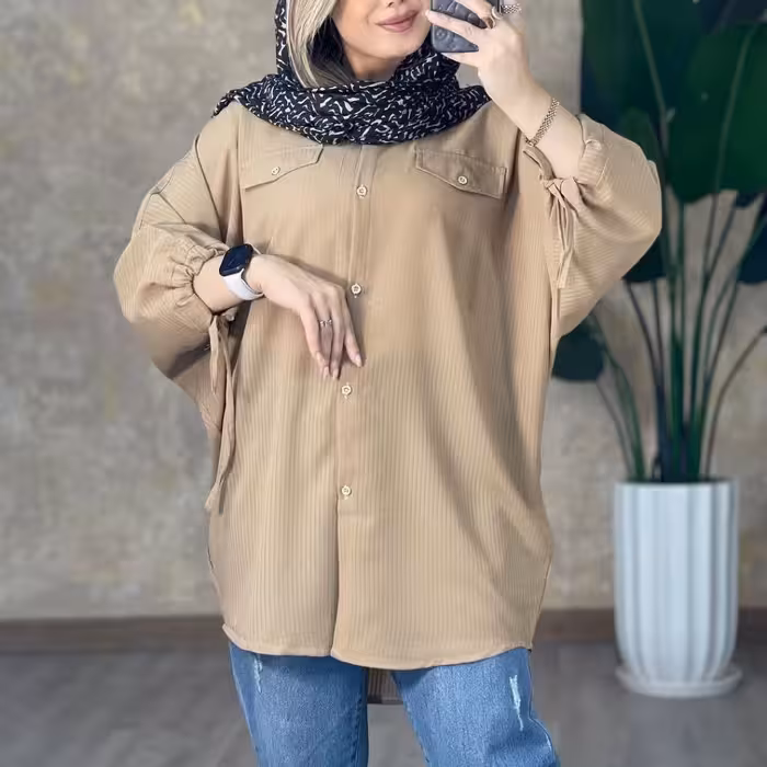 مانتو پانچ طلا بهاره