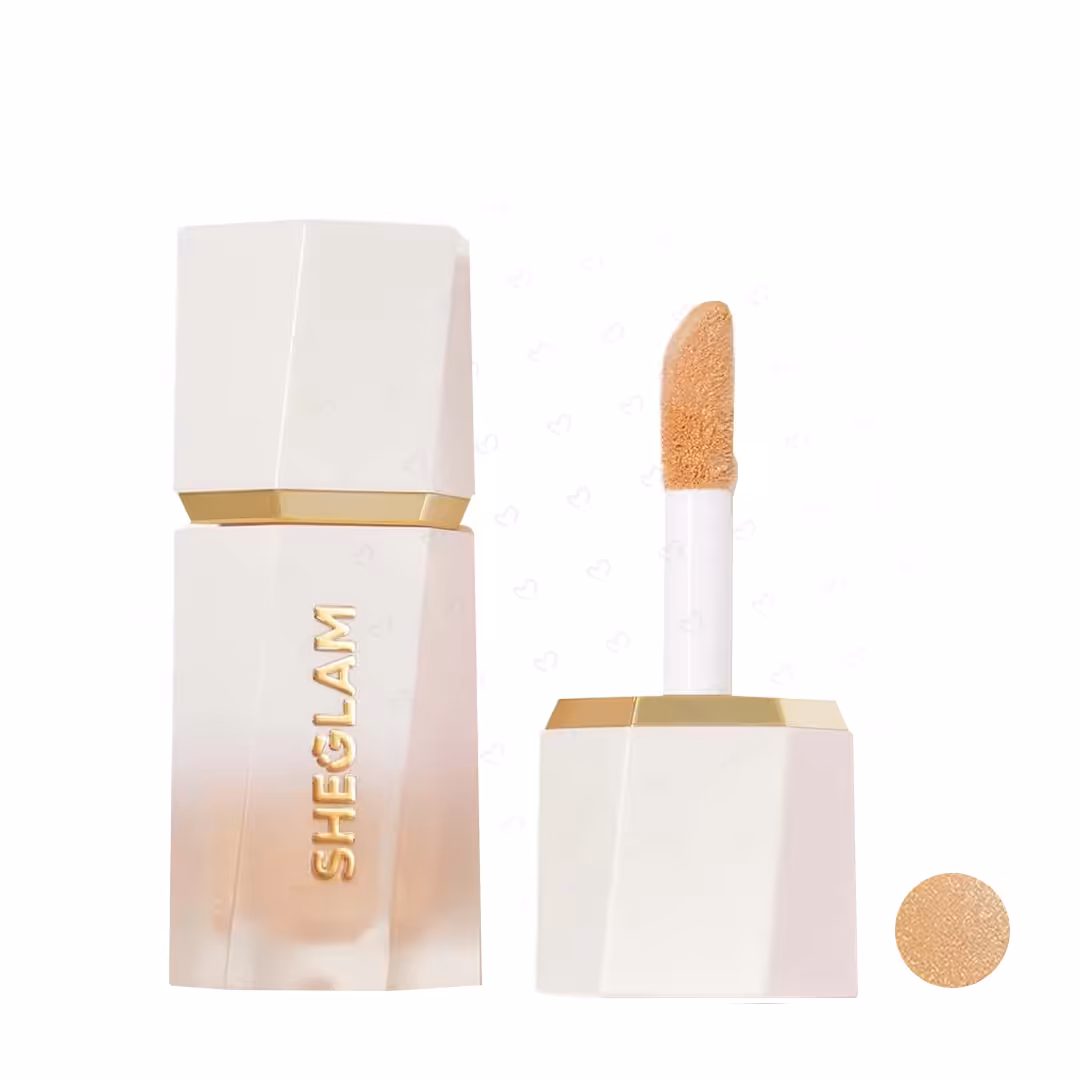 قیمت و خرید هایلایتر مایع شیگلم مدل GLOW BLOOM رنگ Tea Cake حجم 5.2 میلی لیتر ⚡ اصل