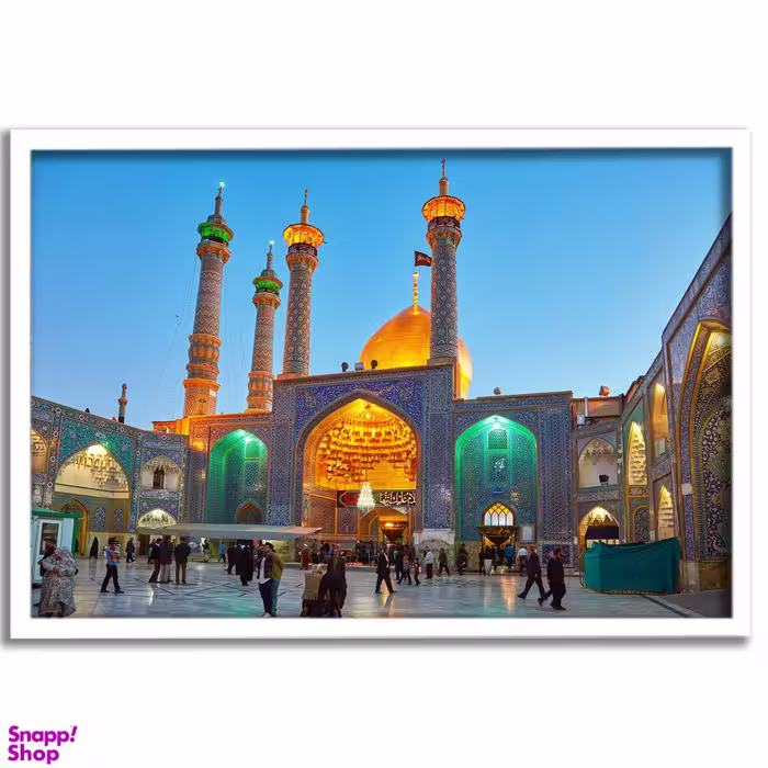 تابلو نوری بکلیت طرح حرم مطهر مدل W-S40