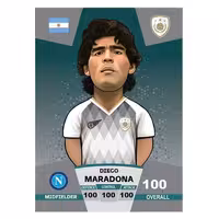 اسباب بازی شانسی کیمدی مدل مارادونا سری پریمیوم توپ طلایی 2024 کد 500